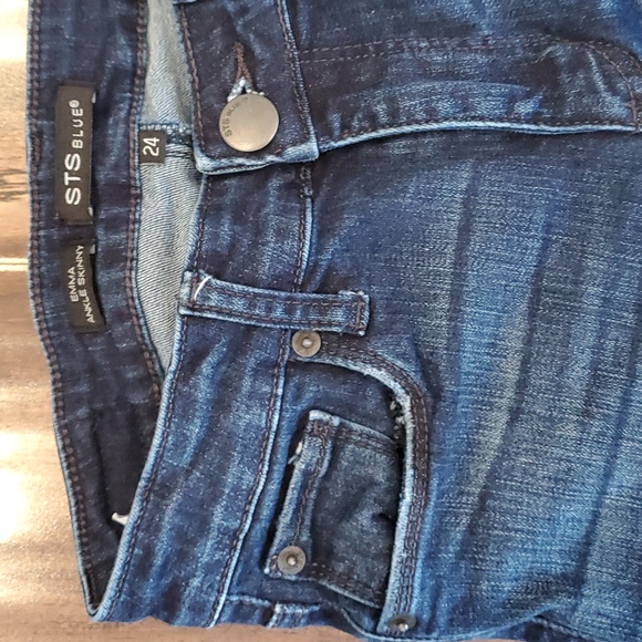 STS Blue Emma Ankle Skinny Jeans, Size 24 - Picture 6 of 12